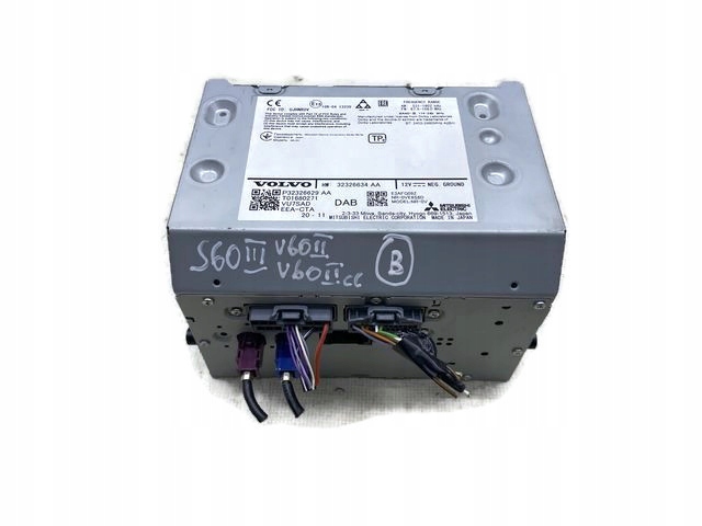 VOLVO S60 III V60 II V60 II CC RADIO NAWIGACJA 32326634
