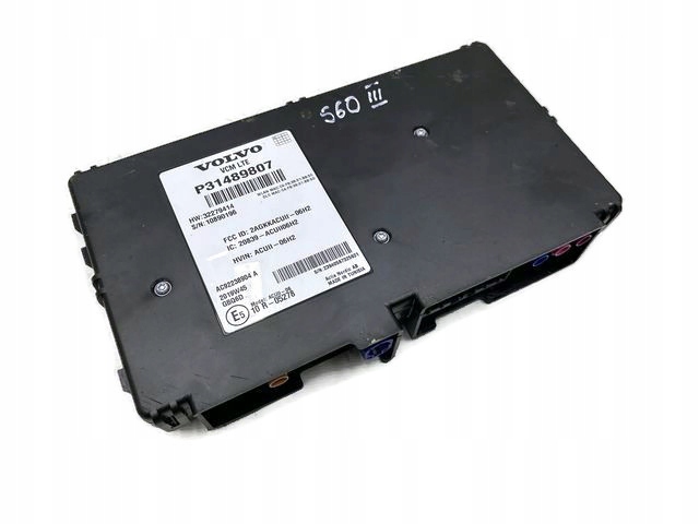 VOLVO S60 III MODUŁ STEROWNIK VCM LTE 31489807
