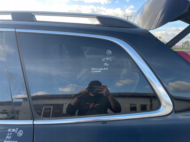 VOLVO XC90 II SZYBA KAROSERYJNA LEWY TYŁ 2015
