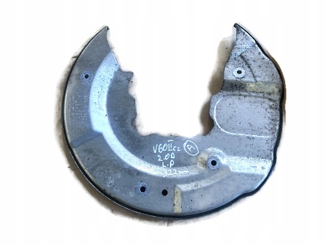 VOLVO V60 II CC OSŁONA TARCZY HAMULCOWEJ LEWY PRZÓD 31362687