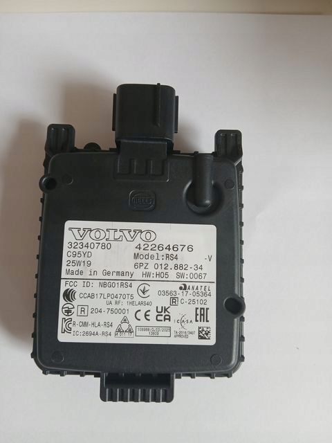 VOLVO S90 V90 XC90 RADAR CZUJNIK BLIS PRAWY 32340780 32286570