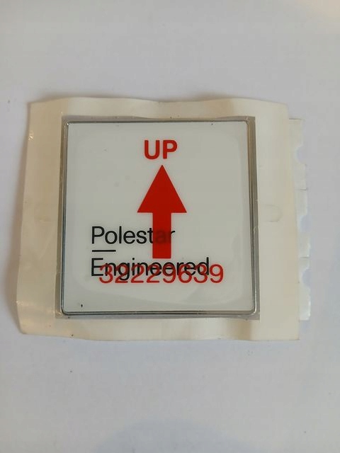 VOLVO POLESTAR EMBLEMAT ZNACZEK KLAPY BAGAŻNIKA 32229639