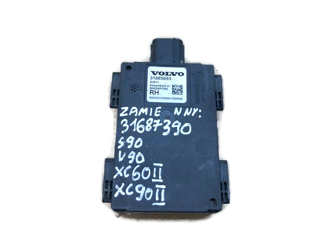 VOLVO XC60 II S90 V90 XC90 II MODUŁ MARTWEGO POLA PRAWY 31665693 31687390